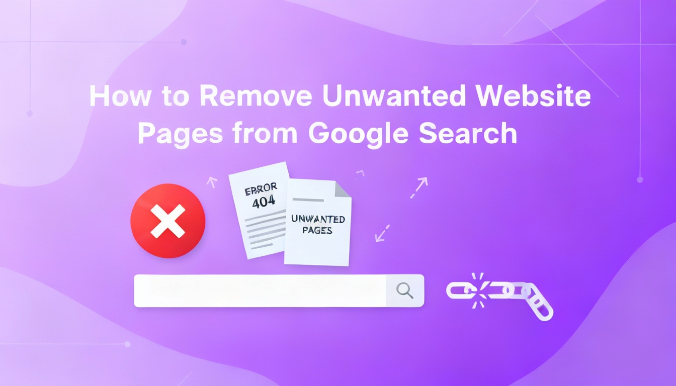 How to Remove Unwanted Pages from Google Search in 2025