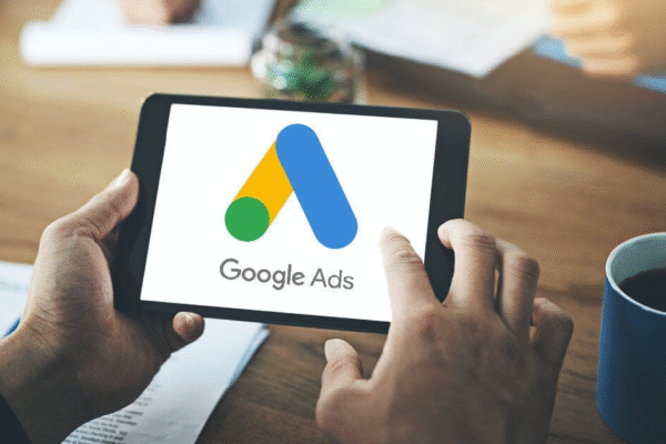 Google Ads dashboard showing campaign performance and ad metric