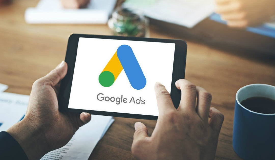Google Ads dashboard showing campaign performance and ad metric