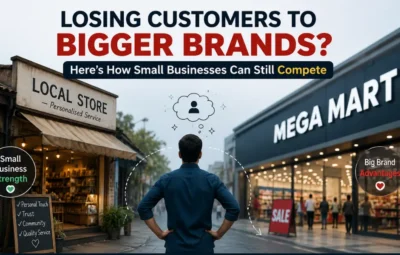 Losing Customers to Bigger Brands? Here's How Small Businesses Can Still Compete Losing Customers to Bigger Brands? Here's How Small Businesses Can Still Compete