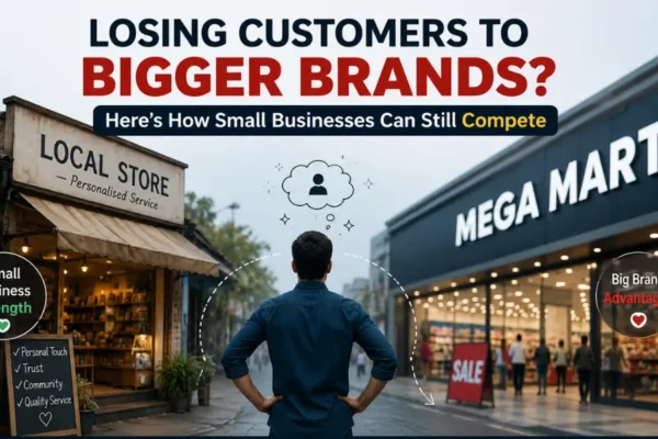Losing Customers to Bigger Brands? Here's How Small Businesses Can Still Compete