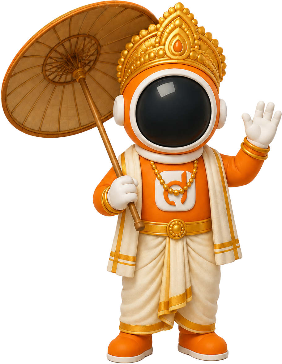 King Maveli greeting you for Onam